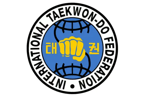 Логотип Міжнародної Федерації Таеквон-До ITF, заснованої 22 березня 1966